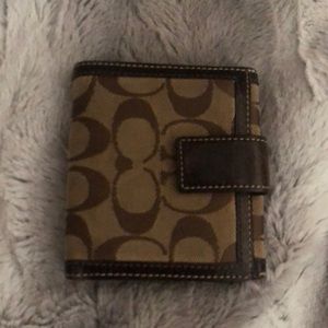 Coach bifold wallet